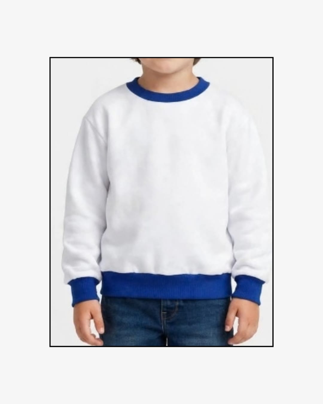 Moleton Infantil Azul